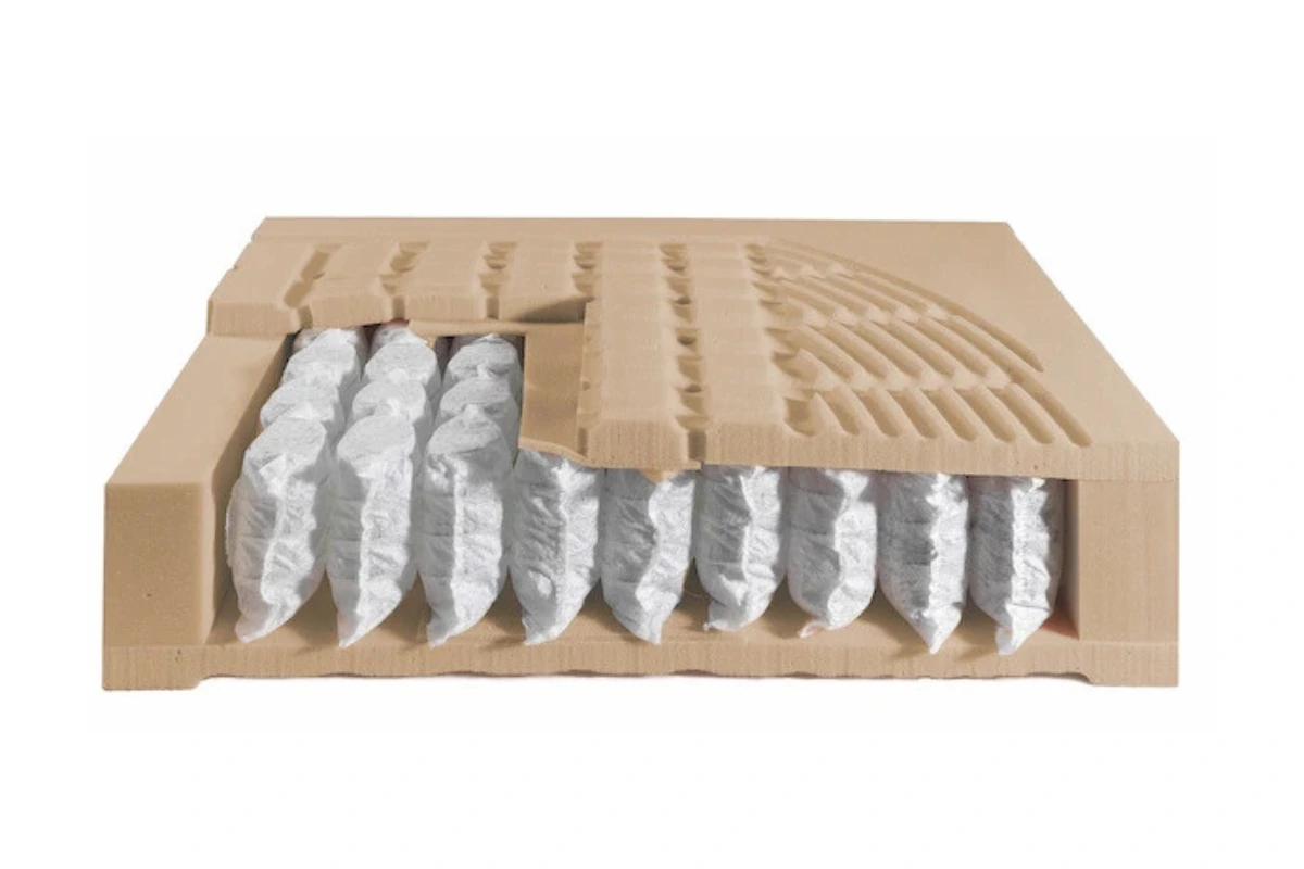 Premium Matratze mit Oberflächenstruktur