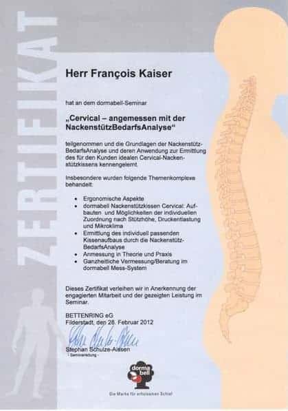 Galerie – Francois Kaiser Betten Sauer Zertifikat