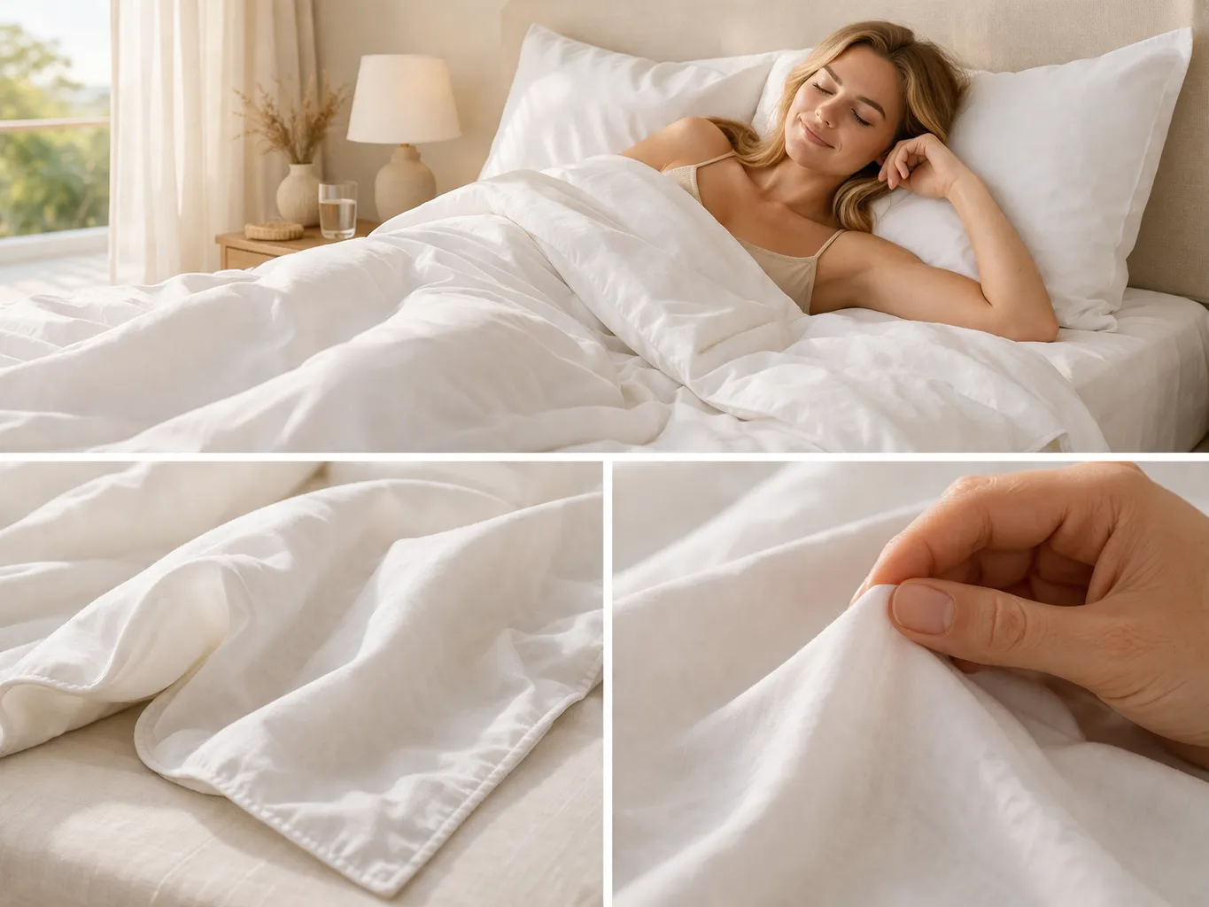 Feiner Baumwoll-Batist der Sommer-Daunendecke