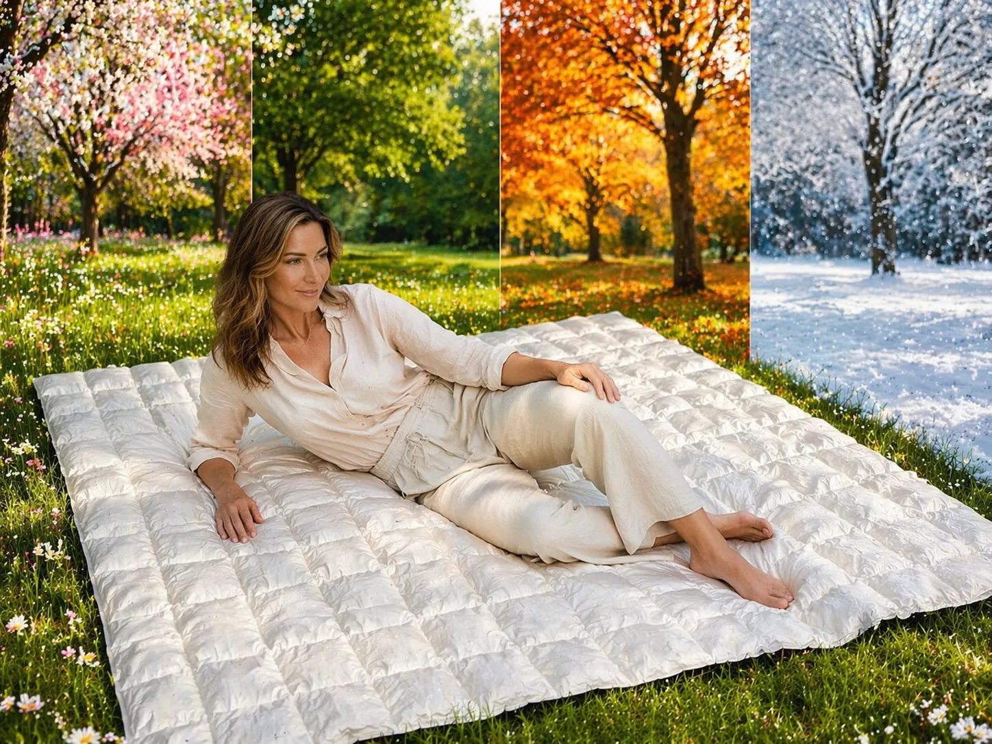 Eiderdaunendecke Die Königin der Nacht