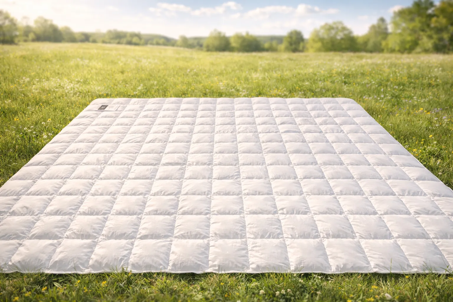 Sommerliche Eiderdaunendecke Die Königin der Nacht von Betten Sauer in Köln