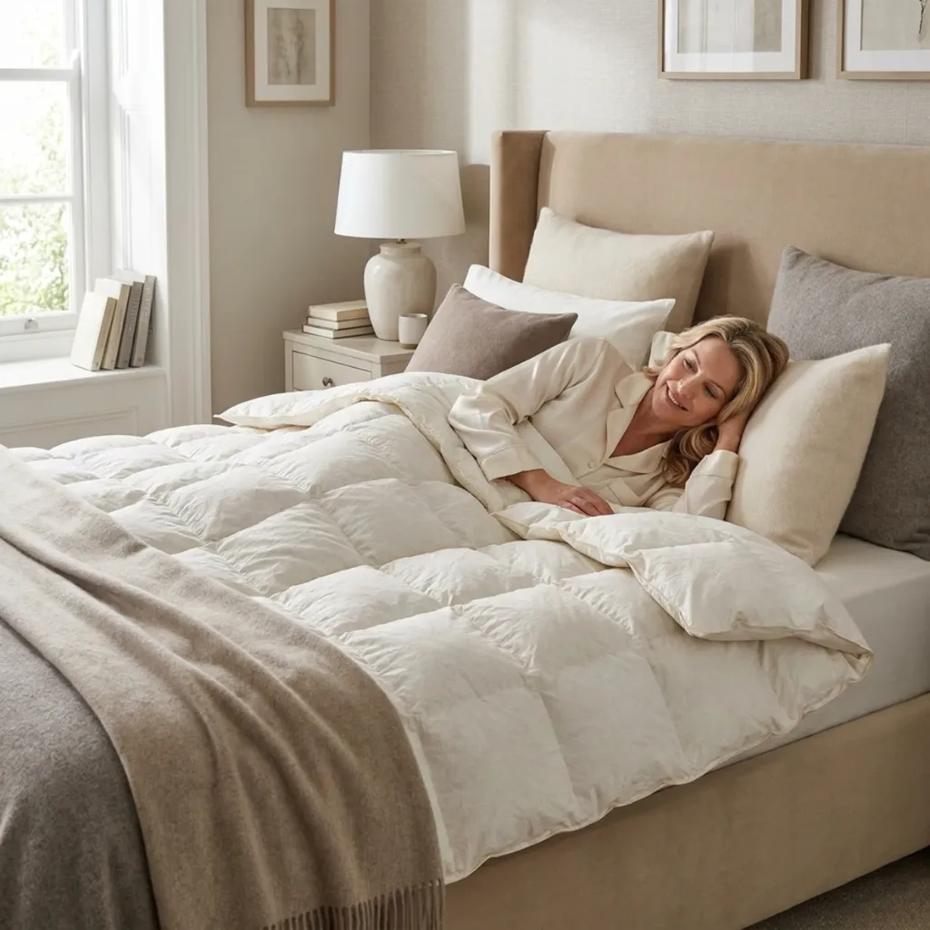 Die Königin der Nacht Eiderdaunendecke