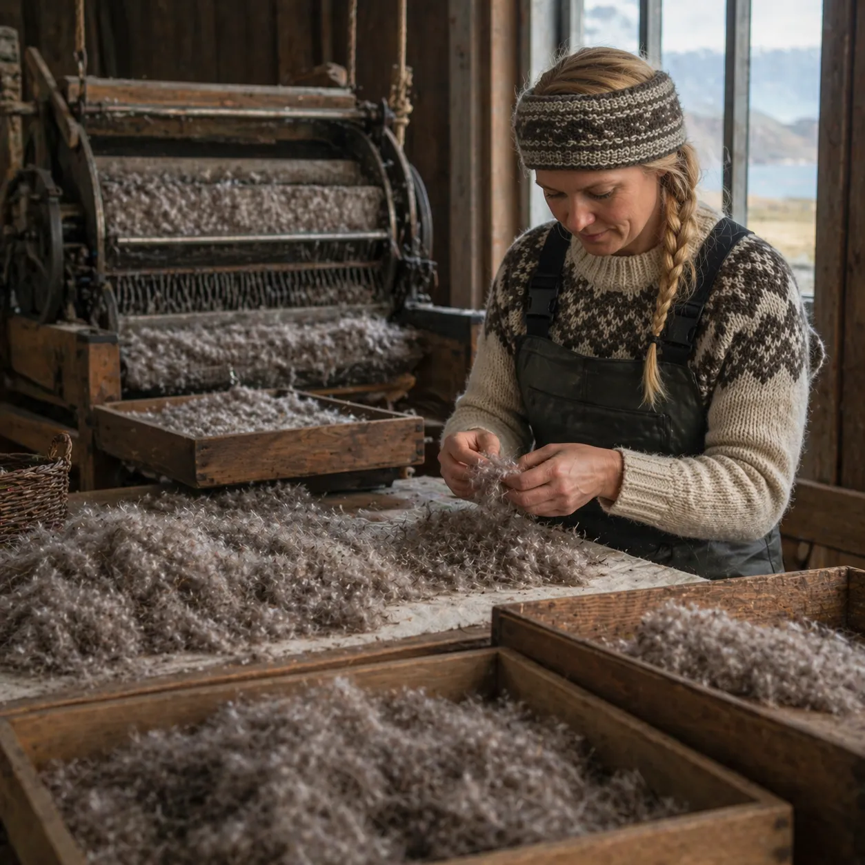 Die Reinigung und Aufbereitung