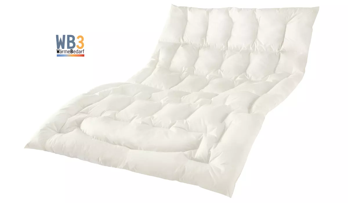 dormabell warme Ganzjahresdecke Daunen Edition WB 3
