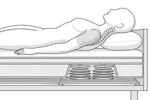 Lattenrost mit Schulterabsenkung