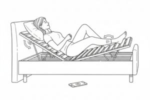 Lattenrost mit elektrischer Verstellung