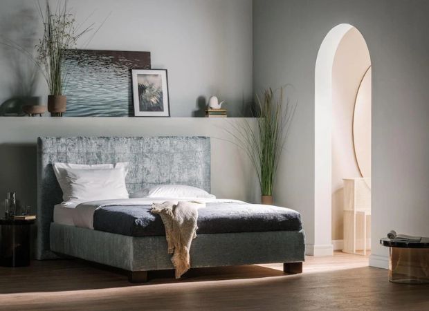 Boxspringbett-Ausstellung bei Betten-Sauer in Köln