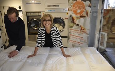 Steppnähte Nahaufnahme