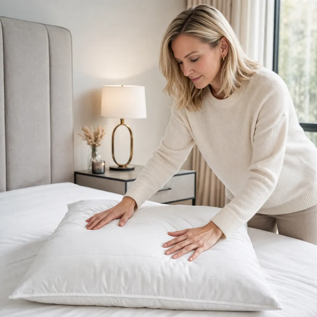 Kissen Traum Comfort (gestütztes Feder-Daunenkissen)